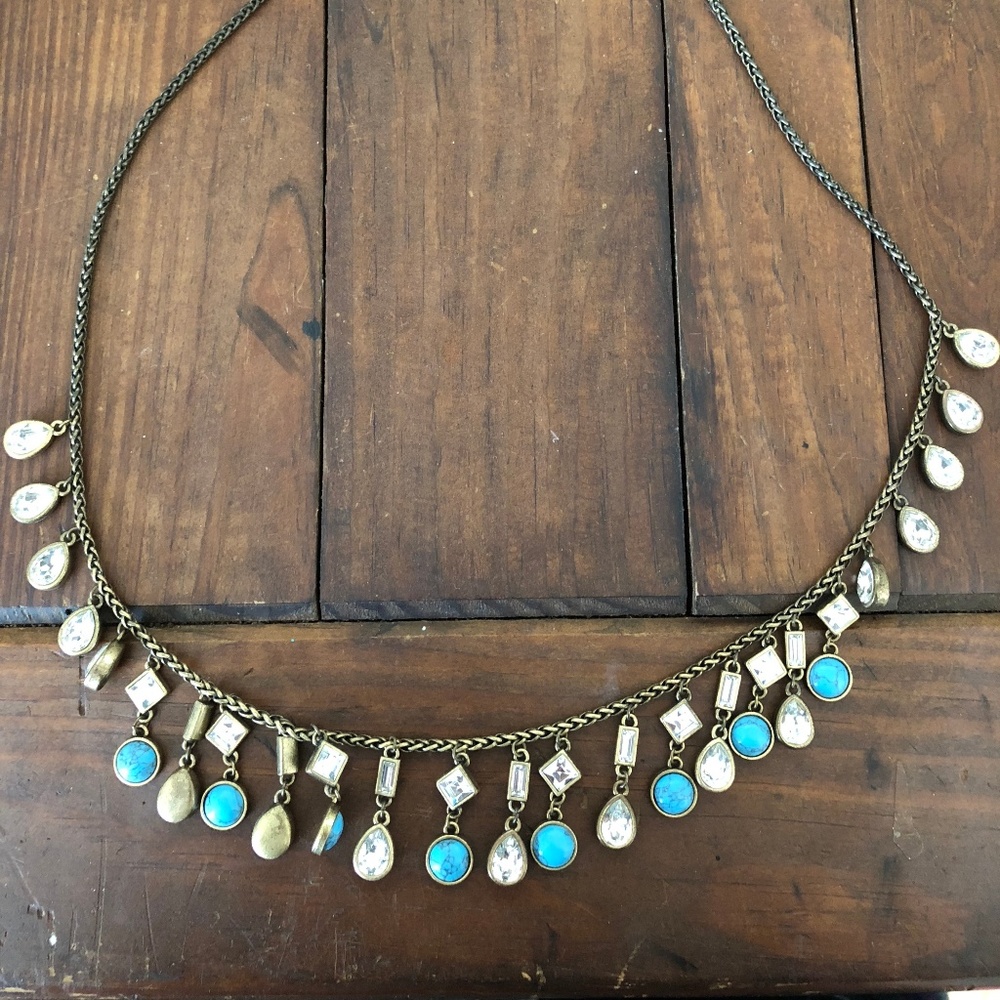Ann Taylor turquoise necklace